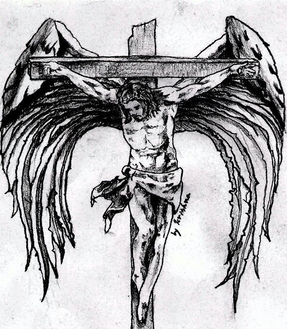 Jesus on the cross tattoo Jesus on the cross tattoo